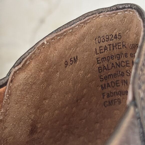 Soft Leather Ballerina Flats Bronze - Picture 12 of 13